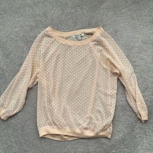 Forever 21 - Sheer Dotted Top